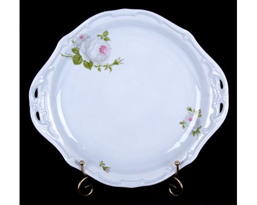 Блюдо круглое 28см Weimar Porzellan Алвин голубой