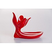 Подставка для яйца 9см Weimar Porzellan Колани красный