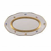 Селедочница 25см Золотая лента и цветы Epiag Аляска 3052