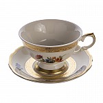 Сервиз чайный Аляска 2714 слоновая кость Epiag на 6 персон