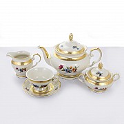 Сервиз чайный Аляска 2714 слоновая кость Epiag на 6 персон