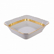 Салатник квадратный 21 см Epiag Золотая лента Аляска 3053