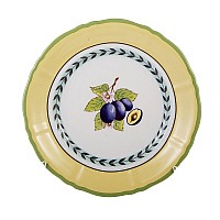 Набор тарелок 17 см Leander Соната 2703 Фрукты 6 штук