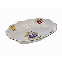 Блюдо овальное глубокое 18,5см Leander Соната 2703 Фрукты