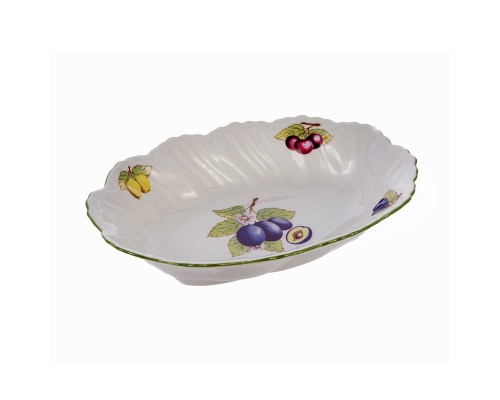 Блюдо овальное глубокое 18,5см Leander Соната 2703 Фрукты