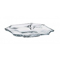 Блюдо квадратное 21 см Neptune Crystalite Bohemia
