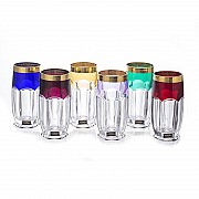 Набор стаканов 300мл Сафари Колорс 6 шт