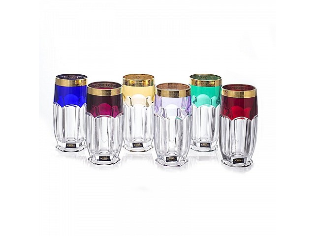 Набор стаканов 300мл Сафари Колорс 6 шт
