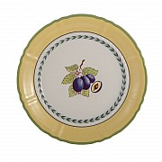 Набор тарелок 21 см Leander Соната 2703 Фрукты 6 штук