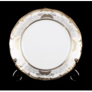 Набор тарелок Симфония Золотая Weimar Porzellan 17 см 6 штук