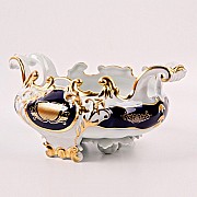 Ладья подарочная 20см Weimar Porzellan Симфония Кобальт