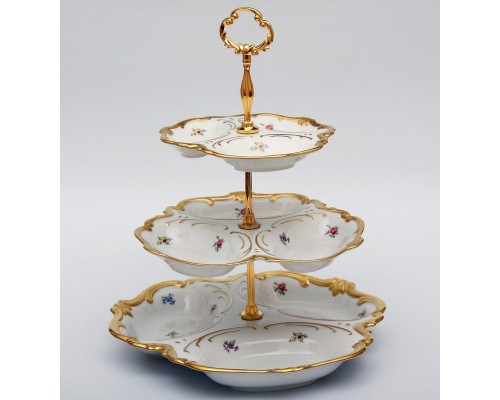 Горка-менажница Weimar Porzellan 19х25х31см Weimar Porzellan Мейсенский цветок