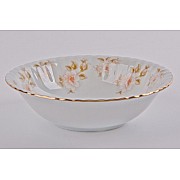 Набор салатников Bavaria Цветы Рельеф золото 16 см 6 шт