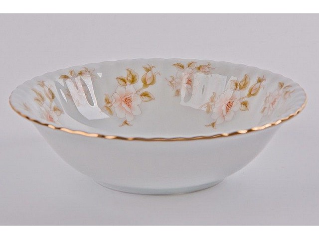 Набор салатников Bavaria Цветы Рельеф золото 16 см 6 шт