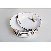 Набор салатников Bavaria Охота Рельеф 12 см 6 штук