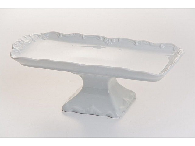 Рулетница на ножке Недекорированный Weimar Porzellan 26 см