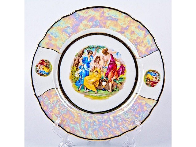 Набор тарелок 25см Бернадотт Мадонна 6 шт