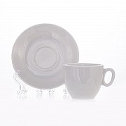 Чашка с блюдцем 70 мл Thun Вариоус Луна