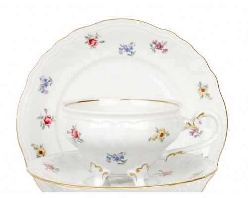 Набор чайный Шато Полевой цветок Weimar Porzellan на 6 персон