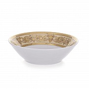 Набор салатников Bavaria Александрия Крем/золото 13 см 6 штук