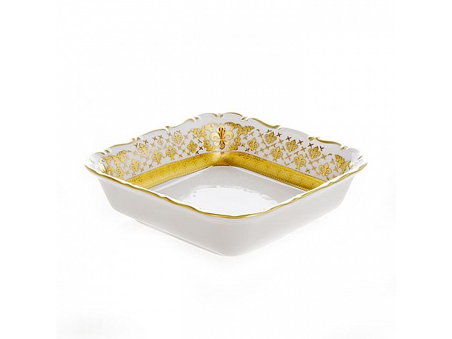 Салатник квадратный 16 см "Ангелика 813" Starorolsky Porzellan MZ