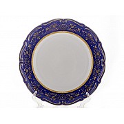 Набор тарелок Bavaria Мария Тереза-Элеганз Синяя 24 см 6 штук
