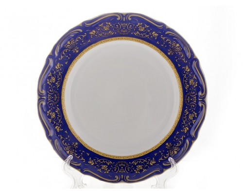 Набор тарелок Bavaria Мария Тереза-Элеганз Синяя 24 см 6 штук