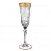 Набор фужеров Адажио Королевская лента золотой 180 мл 6 шт