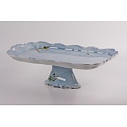 Рулетница 45см на ножке Weimar Porzellan Алвин голубой 6078