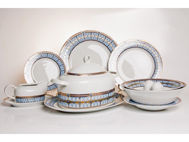 Сервиз столовый Thun Каиро 6761В0 на 6 персон 27 предметов