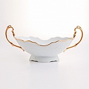 Ваза для фруктов с ручкой 29 см Thun Тулип 17500