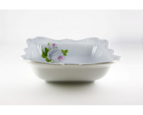 Салатник квадратный Алвин голубой Weimar Porzellan 22 см