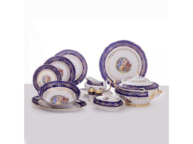 Сервиз столовый Мадонна Кобальт Bavaria на 6 персон
