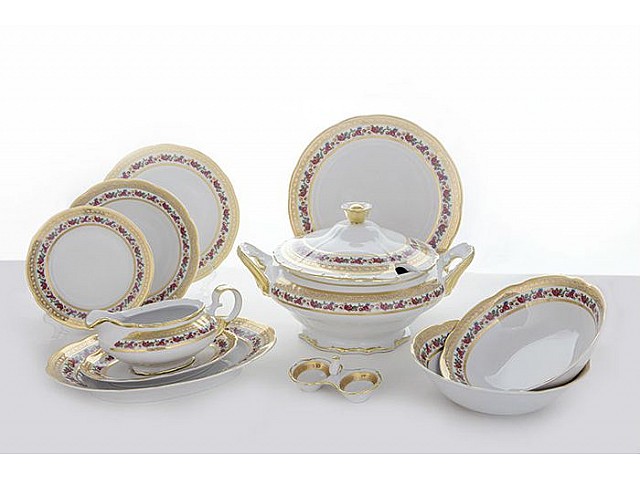 Сервиз столовый Ангелика 816 Starorolsky Porzellan MZ на 6 персон 26 предметов