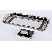 Рулетница 26см на ножке Weimar Porzellan Симфония Кобальт