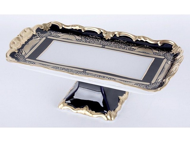 Рулетница 26см на ножке Weimar Porzellan Симфония Кобальт