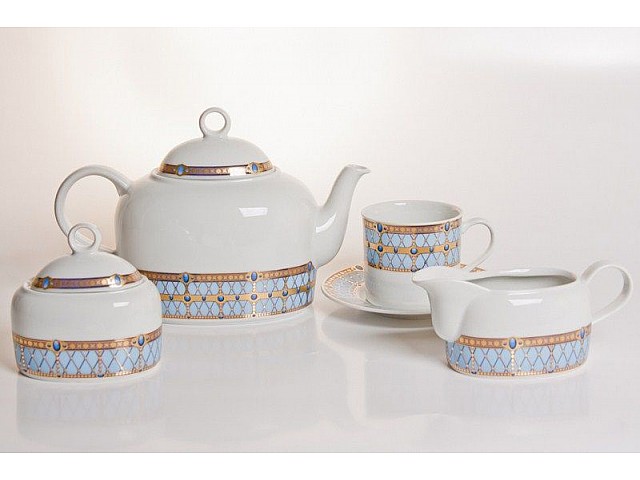 Сервиз чайный Каиро 6761В0 Thun на 6 персон 15 предметов