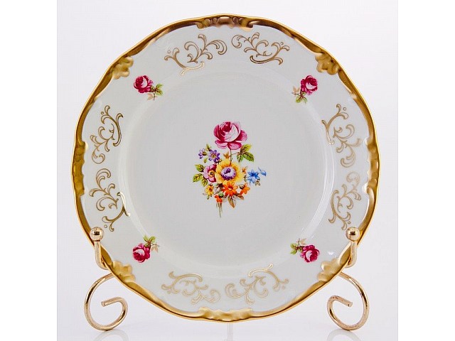 Набор тарелок 17 см Санкт Петербург белый Weimar Porzellan