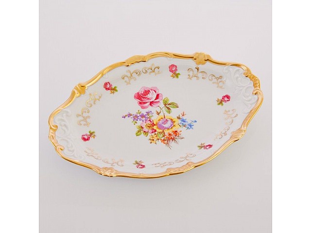 Блюдо овальное 24см Санкт Петербург белый Weimar Porzellan