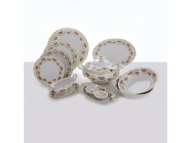 Сервиз столовый Магнолия 859 MZ на 6 персон 25 предметов