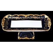 Рулетница 26см на ножке Weimar Porzellan Ювел синий