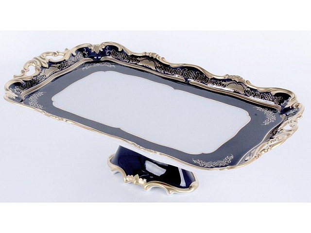 Рулетница 45см на ножке Weimar Porzellan Симфония Кобальт