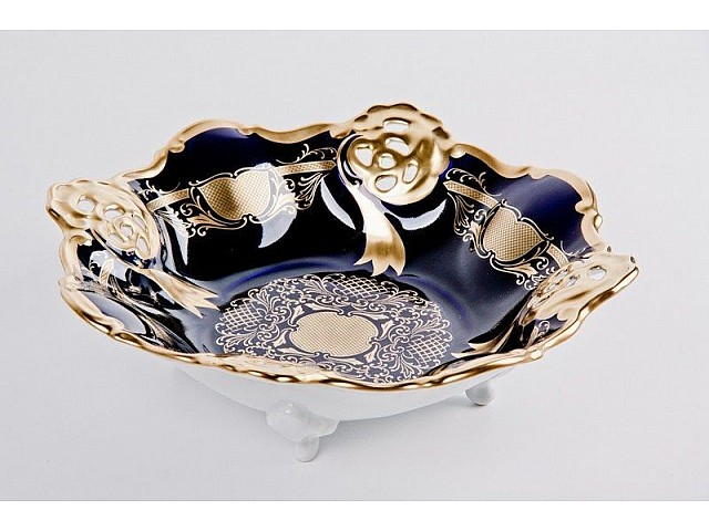 Сухарница 27 см Weimar Porzellan Симфония Кобальт