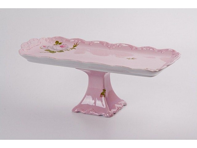 Рулетница 36см на ножке Weimar Porzellan Алвин розовый