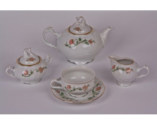 Сервиз чайный Thun Тулип 71500 на 6 персон 15 предметов