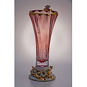 Ваза для цветов Thun Studio Бибироуз розовая 35 см