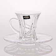 Набор чайный Bohemia Crystal на 6 персон 12 предметов "Кристалайт - 99Р62"