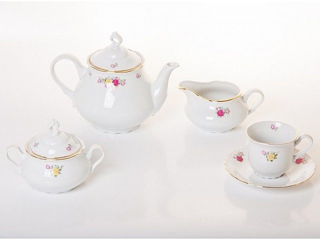 Сервиз чайный Констанция 632600 Thun на 6 персон 15 предметов