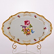 Блюдо овальное 28см Санкт Петербург белый Weimar Porzellan