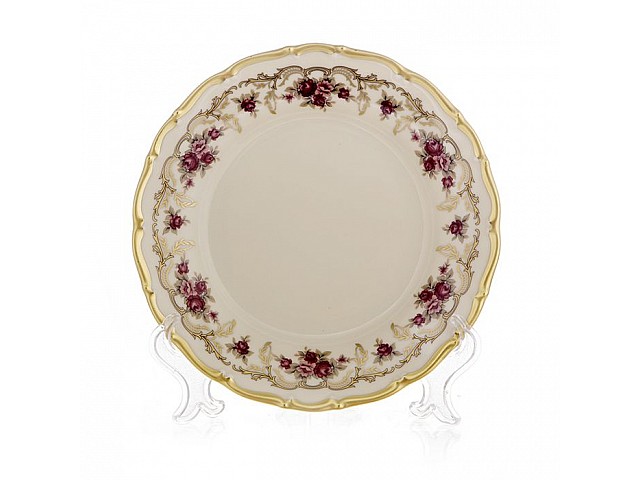 Набор тарелок Starorolsky Porzellan MZ "Ангелика 843 SL" 19 см 6 штук